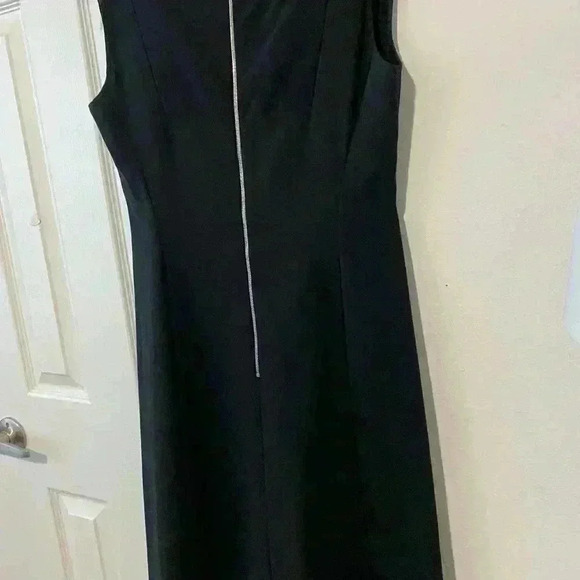 Narciso Rodriguez Elegant Black Dress designer size 4 vintage - Picture 5 of 16